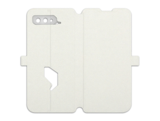 Asus ROG Phone 5s - Hülle selbst gestalten Wallet Book - Weiß