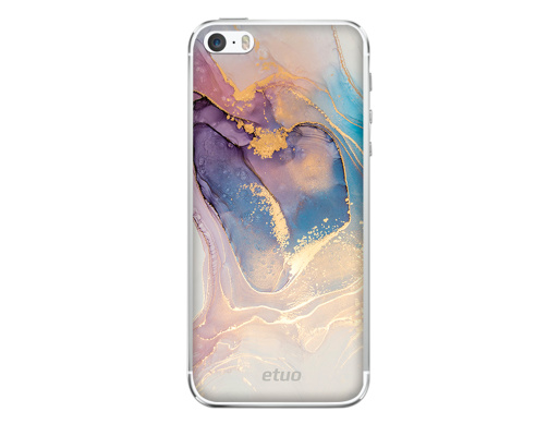 Handyhülle - Gold Abstract - Aquarelldesign