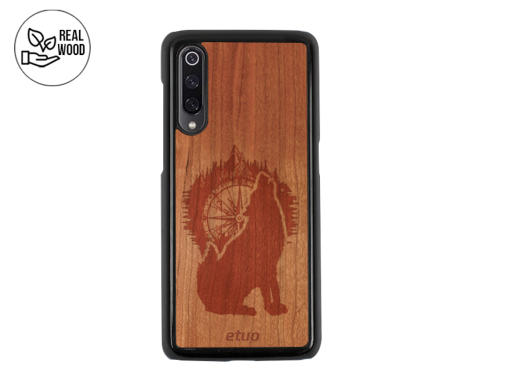 Hülle Wood Hard Case - Kirschholz - Bergwolf