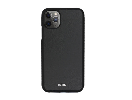 Hülle Leather Case - Naturleder - Schwarz